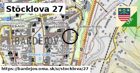 Stöcklova 27, Bardejov