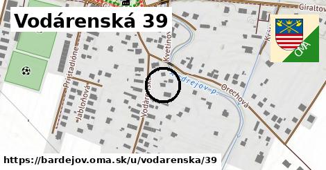 Vodárenská 39, Bardejov