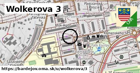 Wolkerova 3, Bardejov