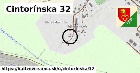 Cintorínska 32, Batizovce