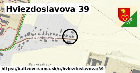 Hviezdoslavova 39, Batizovce