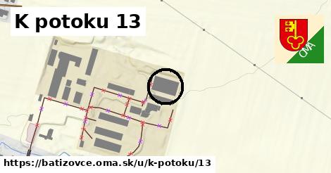 K potoku 13, Batizovce