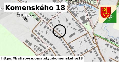 Komenského 18, Batizovce