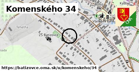 Komenského 34, Batizovce