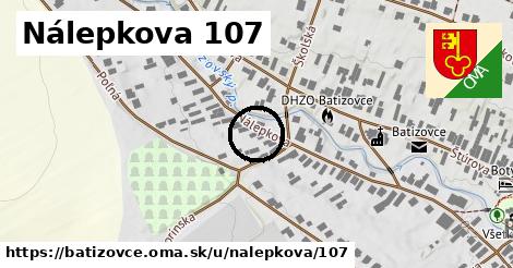 Nálepkova 107, Batizovce