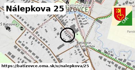 Nálepkova 25, Batizovce