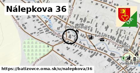 Nálepkova 36, Batizovce