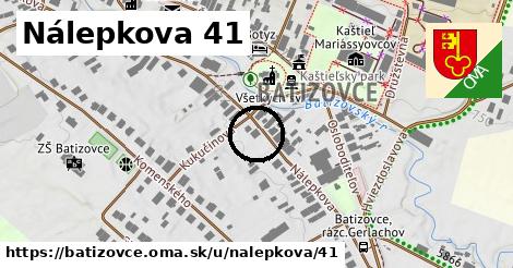 Nálepkova 41, Batizovce