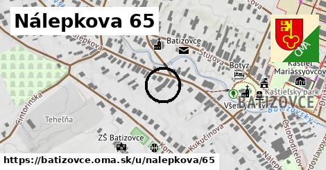 Nálepkova 65, Batizovce