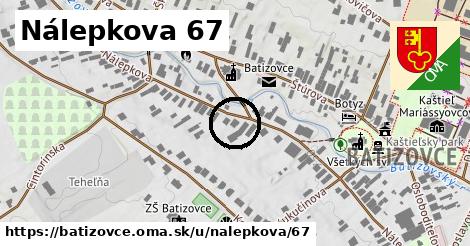 Nálepkova 67, Batizovce