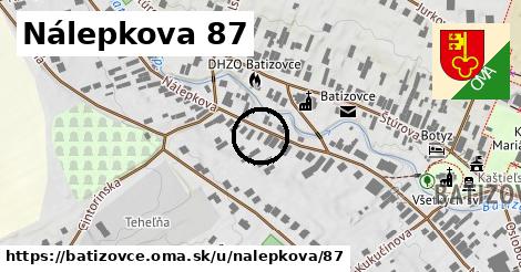 Nálepkova 87, Batizovce