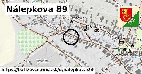 Nálepkova 89, Batizovce