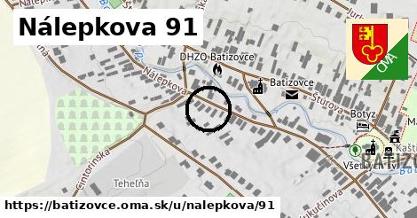 Nálepkova 91, Batizovce