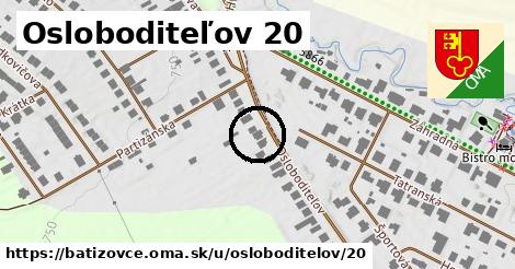 Osloboditeľov 20, Batizovce