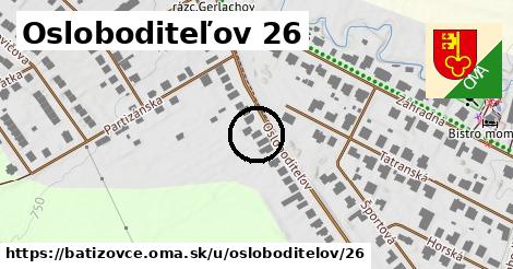 Osloboditeľov 26, Batizovce