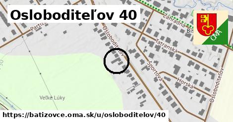 Osloboditeľov 40, Batizovce