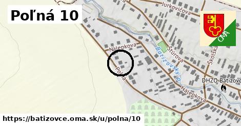 Poľná 10, Batizovce