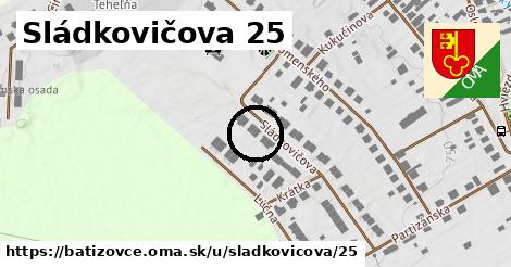 Sládkovičova 25, Batizovce