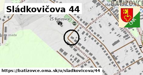 Sládkovičova 44, Batizovce