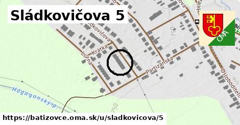 Sládkovičova 5, Batizovce