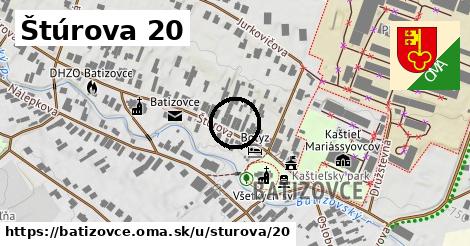 Štúrova 20, Batizovce