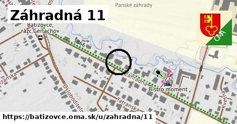 Záhradná 11, Batizovce