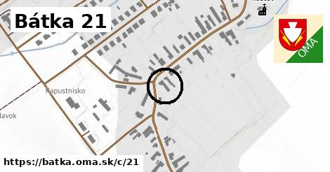 Bátka <span class="supisne">21</span>