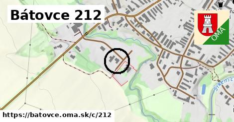 Bátovce <span class="supisne">212</span>