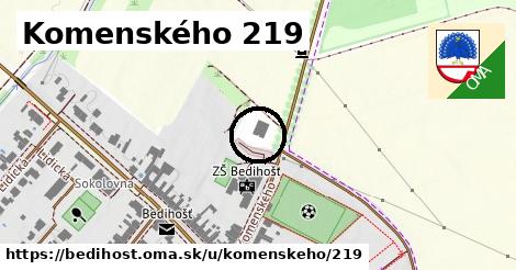 Komenského 219, Bedihošť