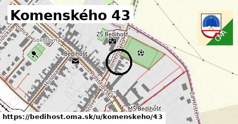 Komenského 43, Bedihošť