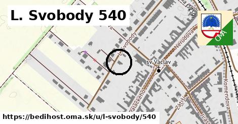 L. Svobody 540, Bedihošť