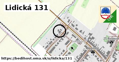 Lidická 131, Bedihošť