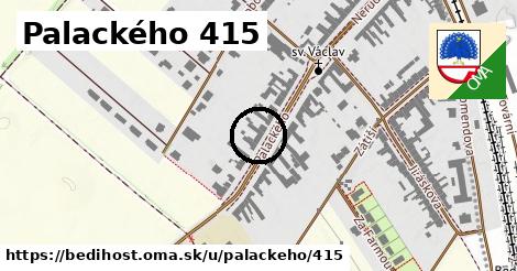 Palackého 415, Bedihošť