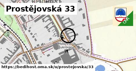 Prostějovská 33, Bedihošť