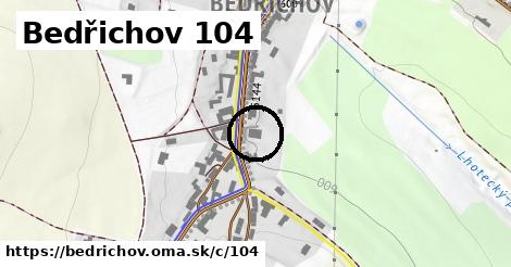 Bedřichov <span class="supisne">104</span>
