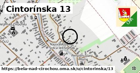 Cintorínska 13, Belá nad Cirochou