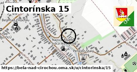 Cintorínska 15, Belá nad Cirochou