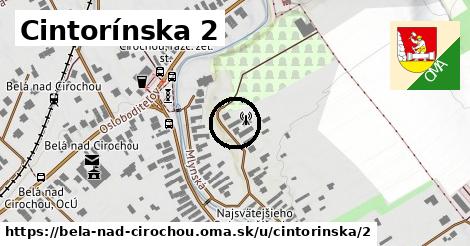 Cintorínska 2, Belá nad Cirochou