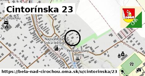 Cintorínska 23, Belá nad Cirochou