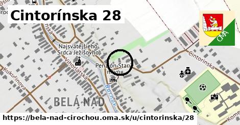 Cintorínska 28, Belá nad Cirochou