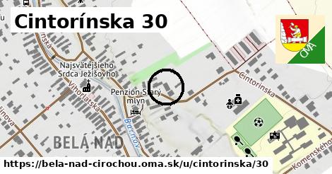 Cintorínska 30, Belá nad Cirochou