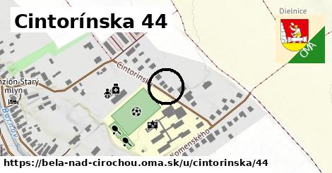 Cintorínska 44, Belá nad Cirochou