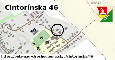 Cintorínska 46, Belá nad Cirochou