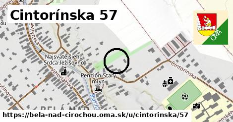 Cintorínska 57, Belá nad Cirochou