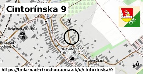 Cintorínska 9, Belá nad Cirochou