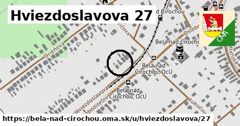 Hviezdoslavova 27, Belá nad Cirochou