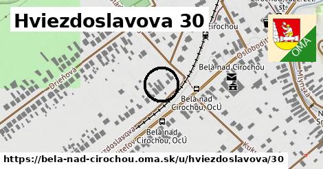 Hviezdoslavova 30, Belá nad Cirochou