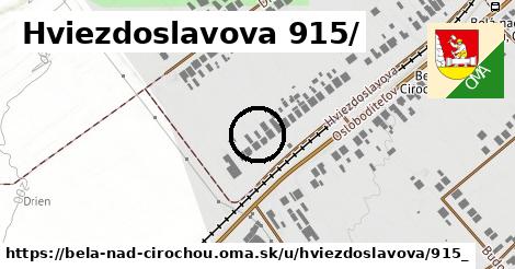 Hviezdoslavova 915/, Belá nad Cirochou