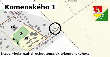 Komenského 1, Belá nad Cirochou