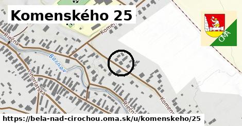 Komenského 25, Belá nad Cirochou